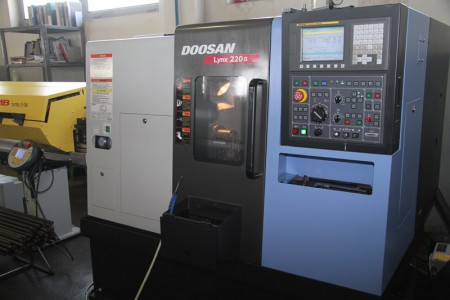 2 DB Doosan  Szálvezetős eszterga